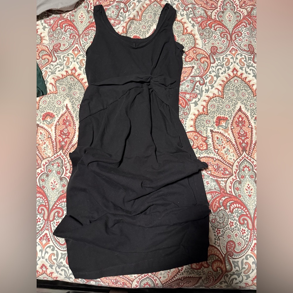 Old Navy Black maxi Dress maternity
